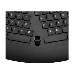New Adesso Tru-Form Media Ergonomic Keyboard, Black (AKB-160UB)