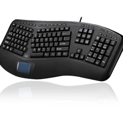 Outlet Adesso Tru-Form Wired Keyboard, Black (AKB-450UB)
