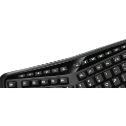 Outlet Adesso Tru-Form Wired Keyboard, Black (AKB-450UB)