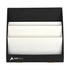 Bookcases*AdirOffice Cardboard 3-Tier Bookshelf, Black (505-01-BLK)