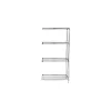 Shelving*Quantum Storage Systems Adjustable Open Wire Shelving Add-On Units, 36" x 18" x 74"