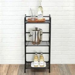 Shelving*Advantus FlipShelf 3-Shelf Metal Unit, 14.5