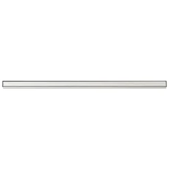 Bulletin*Advantus Grip-a-Strip Display Rail, 9 Inch, Satin, Medium Size, Pack of 2 (AVT1500-2)