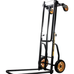 Advantus 8-Way Multi Cart Hand Truck, 500-lb. Capacity, Black (86201)