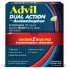 Dual Action 250mg Acetaminophen/125mg Ibuprofen Caplets, 2/Packet, 50 Packets/Box (014795)<Advil Online