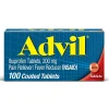 Ibuprofen Pain Reliever/Fever Reducer, 200mg, 100/Box (015040)<Advil Clearance