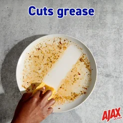 Liquid Dish Soap Lemon, 28 oz., 9/Carton (144673CT)<Ajax