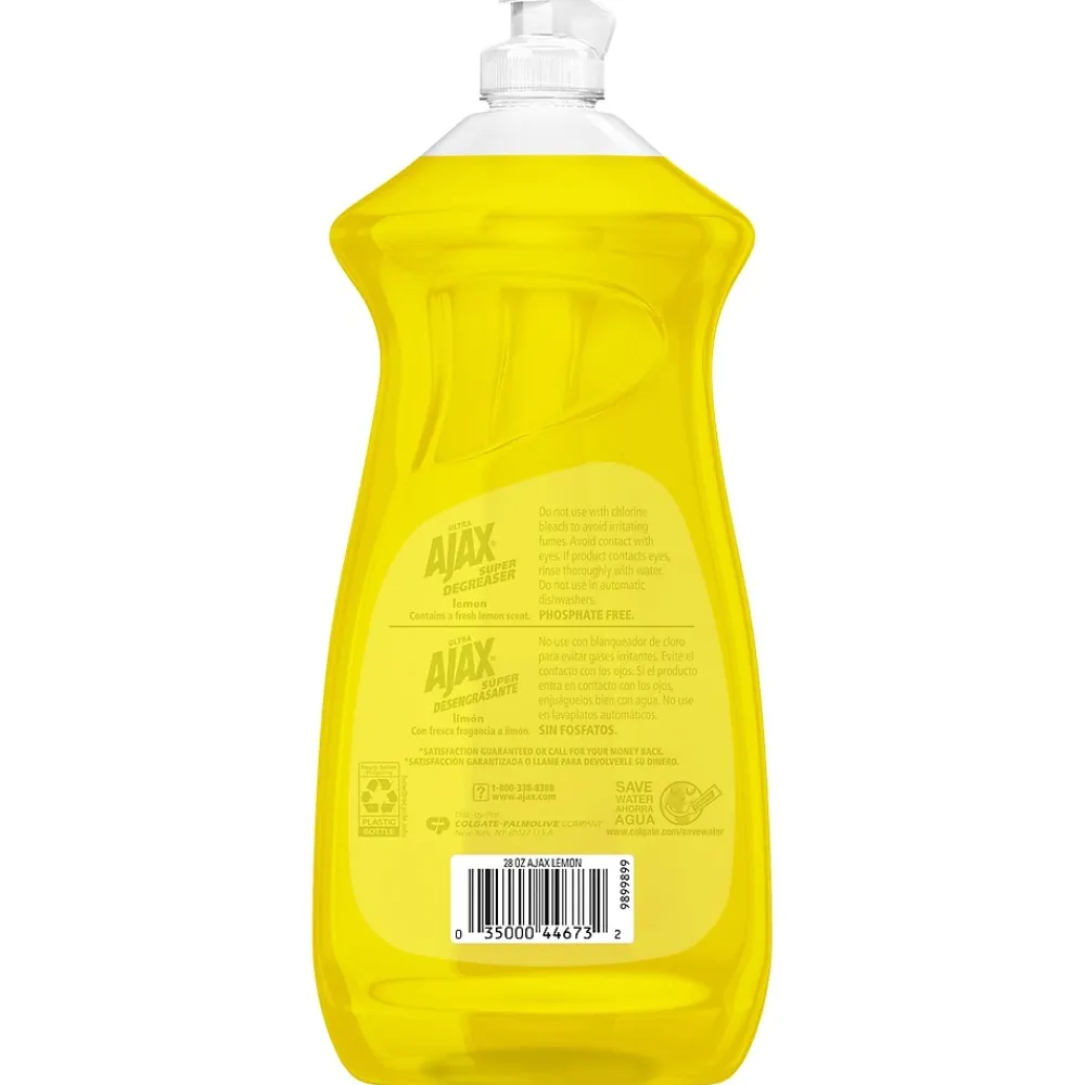 Super Degreaser Liquid Dish Soap, Lemon, 28 oz. (144673)<Ajax Sale