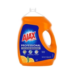 Ultra Professional Antibacterial Pot & Pan Dish Soap, Orange Scent, 145 fl. oz. (1.13 gal.) (61034313)<Ajax Clearance