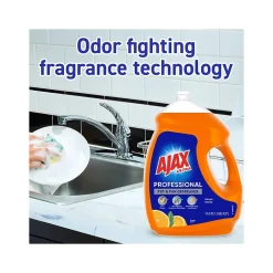 Ultra Professional Antibacterial Pot & Pan Dish Soap, Orange Scent, 145 fl. oz. (1.13 gal.) (61034313)<Ajax Clearance