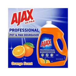 Ultra Professional Antibacterial Pot & Pan Dish Soap, Orange Scent, 145 fl. oz. (1.13 gal.) (61034313)<Ajax Clearance