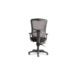 Office Chairs*Alera Elusion Series Mesh Back Fabric Computer and Desk Chair, Black (ALEEL41ME10B)