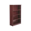 Bookcases*Alera Valencia 54.78"H 4-Shelf Bookcase with Adjustable Shelves, Mahogany Laminate (ALEVA635632MY)