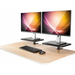 Online Allsop Ascend Adjustable Stands, Gray, 2/Pack (32457)