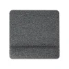 New Allsop Premium Plush Foam Non-Skid Mouse Pad with Wrist Rest, Gray (32311)