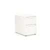 File Cabinets*Allsteel Radii 2-Drawer Mobile Vertical File Cabinet, Letter/Legal Size, Lockable, 21"H x 10"W, White (APGMBS249TFN002)