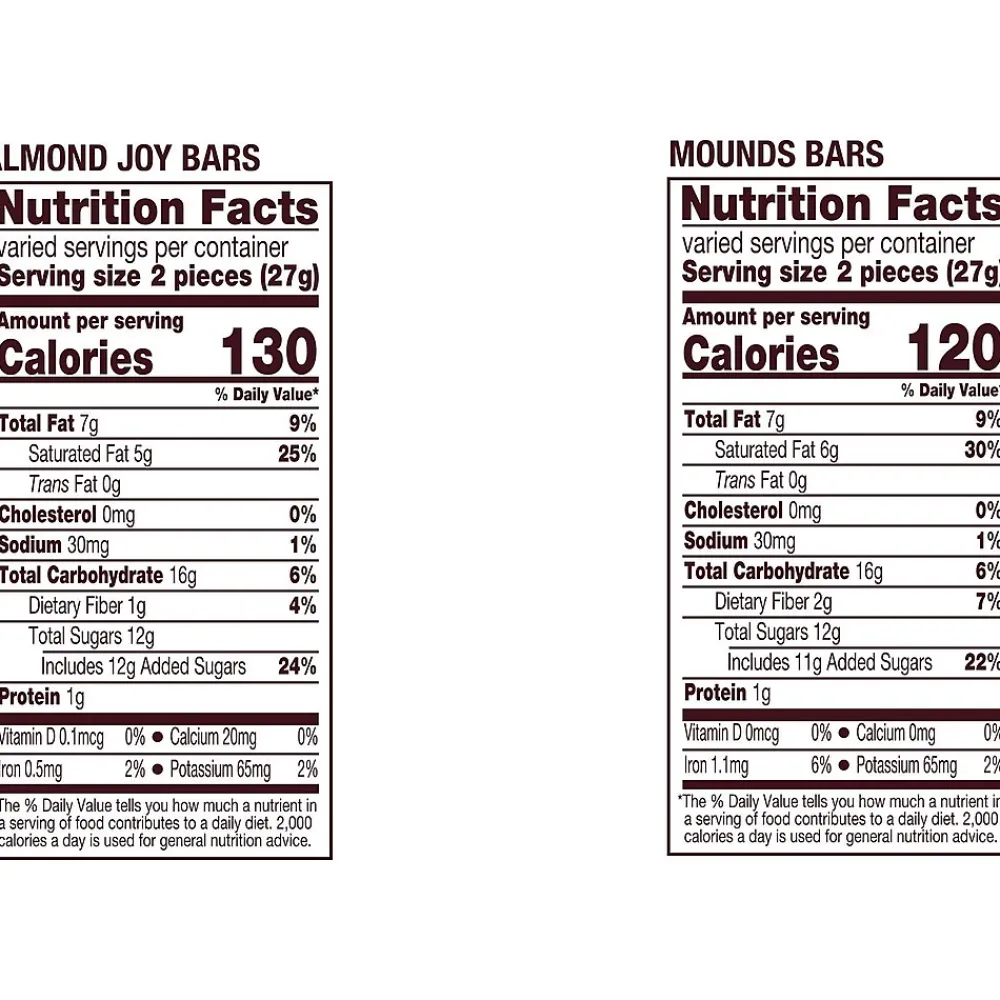 Hershey's ALMOND JOY & MOUNDS Assorted Flavored Candy Party Pack, 32.1 oz (HEC99981)