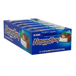 Almond Joy Coconut & Almond Milk Chocolate Candy Bars, 1.61 oz., 36/Box (HEC00320)