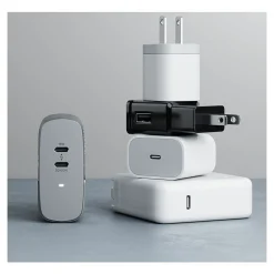 2 Port 6W GaN Charger + USB-C Cable (WCG2X68SGR-US)<ALOGIC Sale