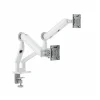 New ALOGIC Glide Adjustable Dual Arms, Up to 35" Monitor, White (C32GMA2)