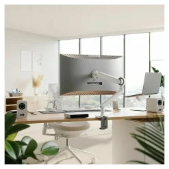 Outlet ALOGIC Glide Adjustable Single Arm, Up to 35" Monitor, White (C32GMA1)