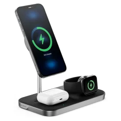 3-in-1 Wireless Charging Station Apple Certified (SP31CS15W)<ALOGIC Outlet