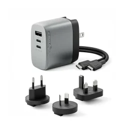 Rapid Power USB-A/USB-C Wall Charger for Multiple Brands, Space Gray/Black (WCM3X67-SGR)<ALOGIC Discount