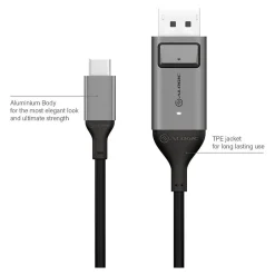 ALOGIC USB-C (M) to DisplayPort (M) Cable 2m (ULCDP02-SGR)