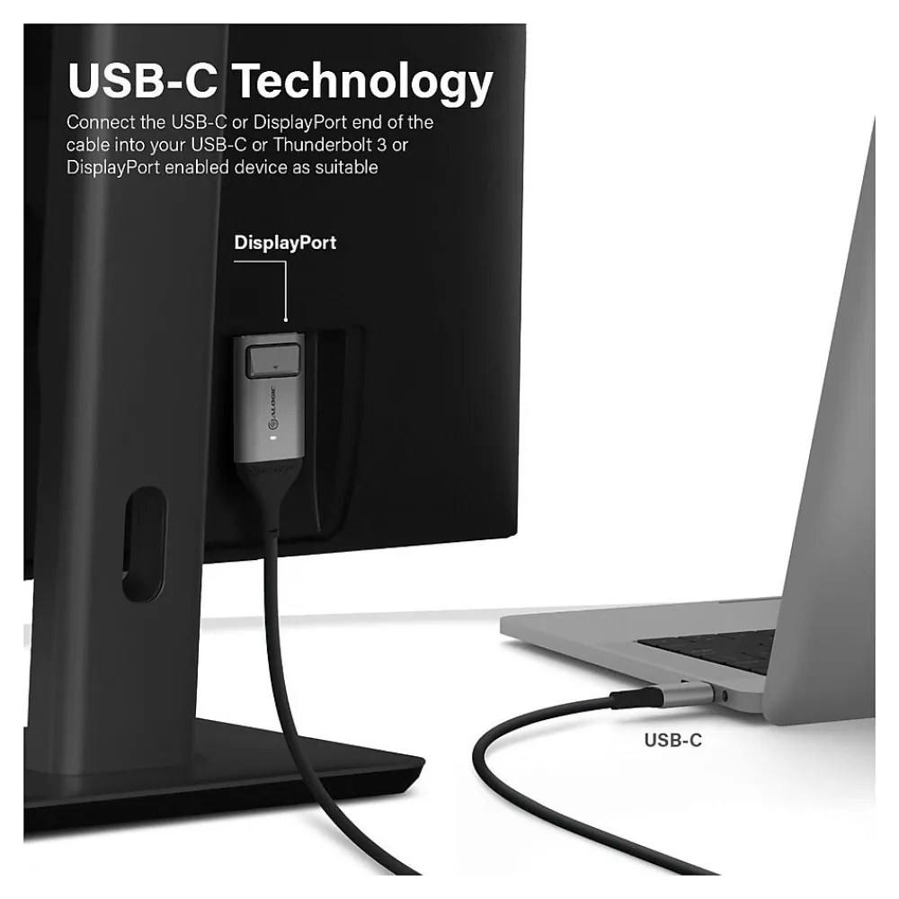 ALOGIC USB-C (M) to DisplayPort (M) Cable 2m (ULCDP02-SGR)