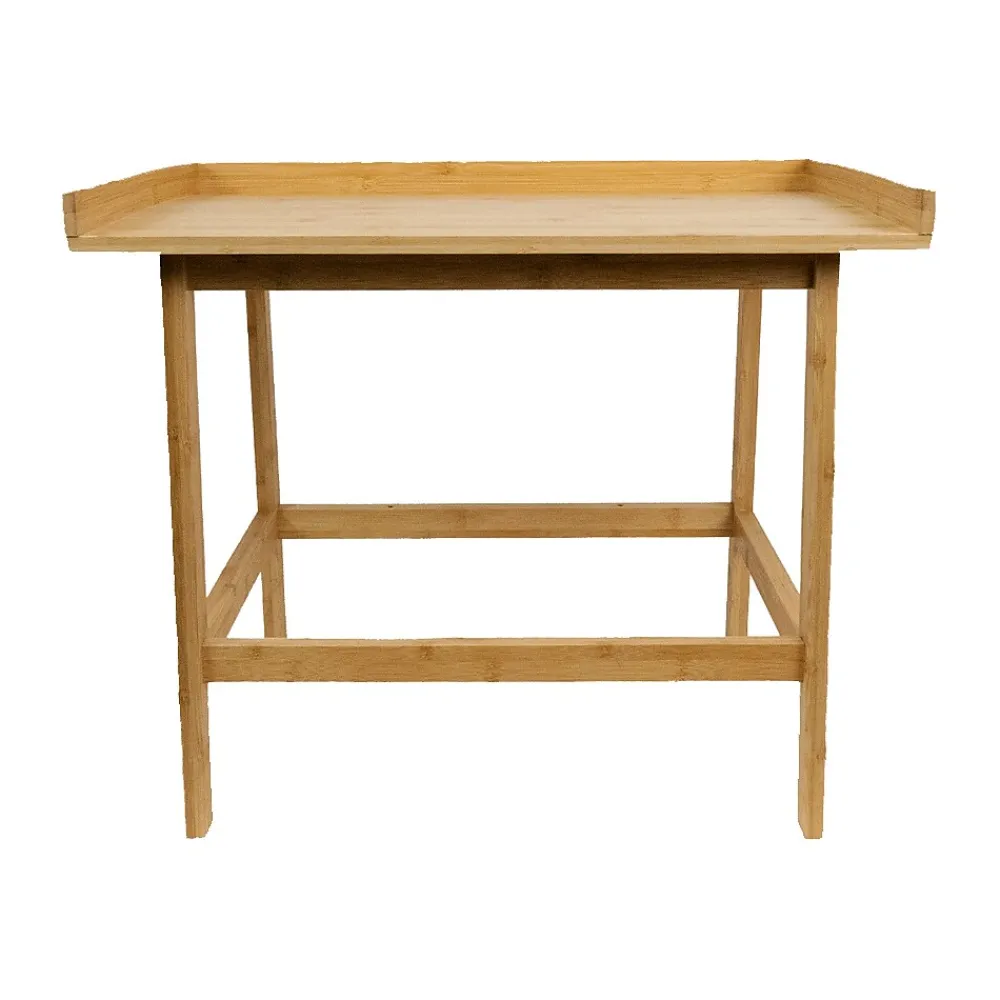 Storage Cabinets*Alpha QuickFind 19" Bamboo Cabinet Stand with 1 Shelf, Brown (196852)