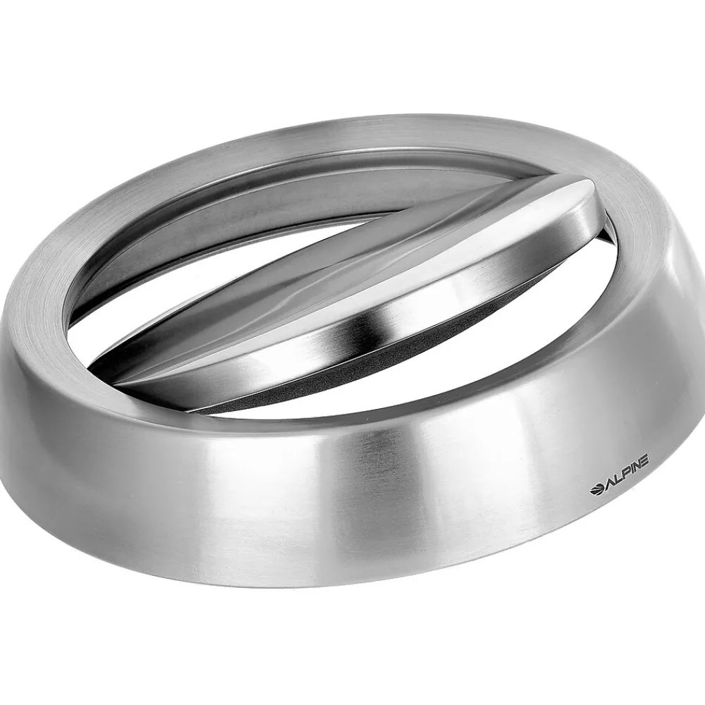 Alpine Dual-Stream Trash/Recycling Station, 34-Gallon, Stainless Steel (ALP470-65L-1-R-T)<Alpine Industries Sale