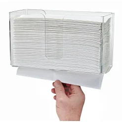 Centerpull Paper Towel Dispenser, Clear, 2/Pack (432-CLR-2PK)<Alpine Industries Hot