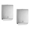 Centerpull Paper Towel Dispenser, Stainless Steel, 2/Pack (480-2PK)<Alpine Industries Outlet