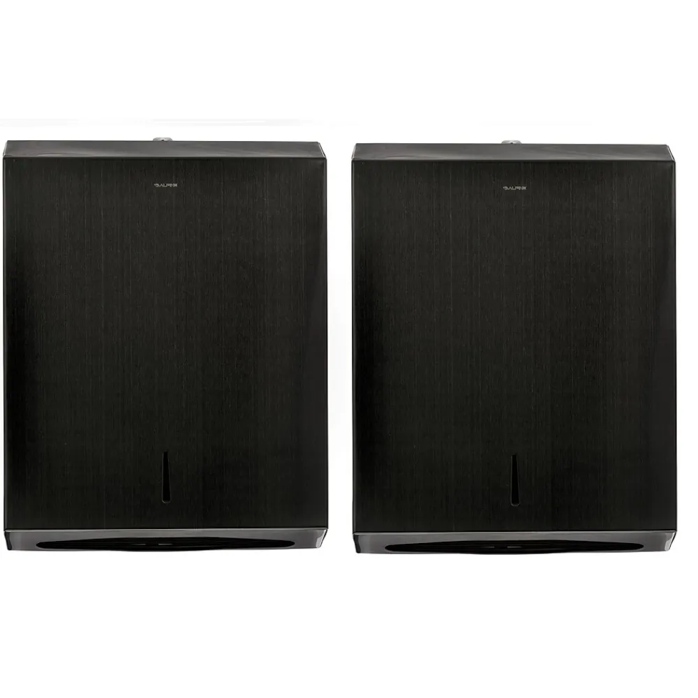 Centerpull Paper Towel Dispenser, Antique Nickel, 2/Pack (480-AN-2PK)<Alpine Industries