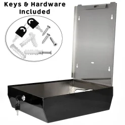 Centerpull Paper Towel Dispenser, Antique Nickel, 2/Pack (480-AN-2PK)<Alpine Industries