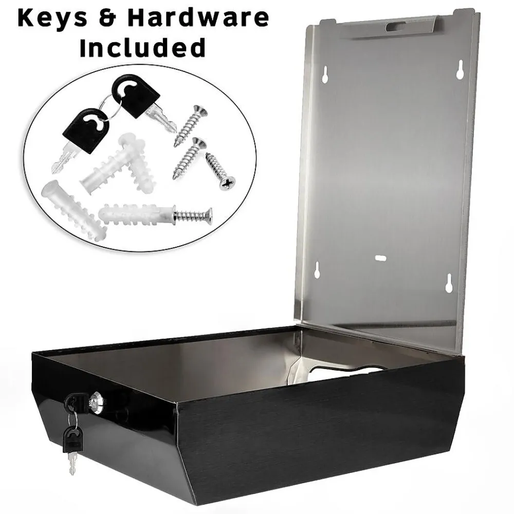 Centerpull Paper Towel Dispenser, Antique Nickel, 2/Pack (480-AN-2PK)<Alpine Industries