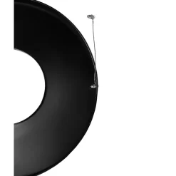 Metal Trash Can, 38 Gallon, Black (479-38)<Alpine Industries New