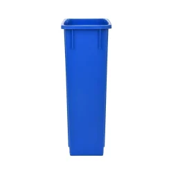 Recycling Container with Paper Slotted Recycling Lid, Blue (477-R-BLU-PKG3)<Alpine Industries New