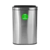 Single-Stream Recycling Station, 10.5 Gallon, Stainless Steel (ALP470-40L-CO)<Alpine Industries Best