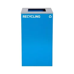 Single-Stream Recycling Station, 29 Gallon, Blue (4450-BLU-S-RE)<Alpine Industries New