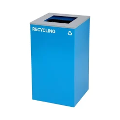 Single-Stream Recycling Station, 29 Gallon, Blue (4450-BLU-S-RE)<Alpine Industries New