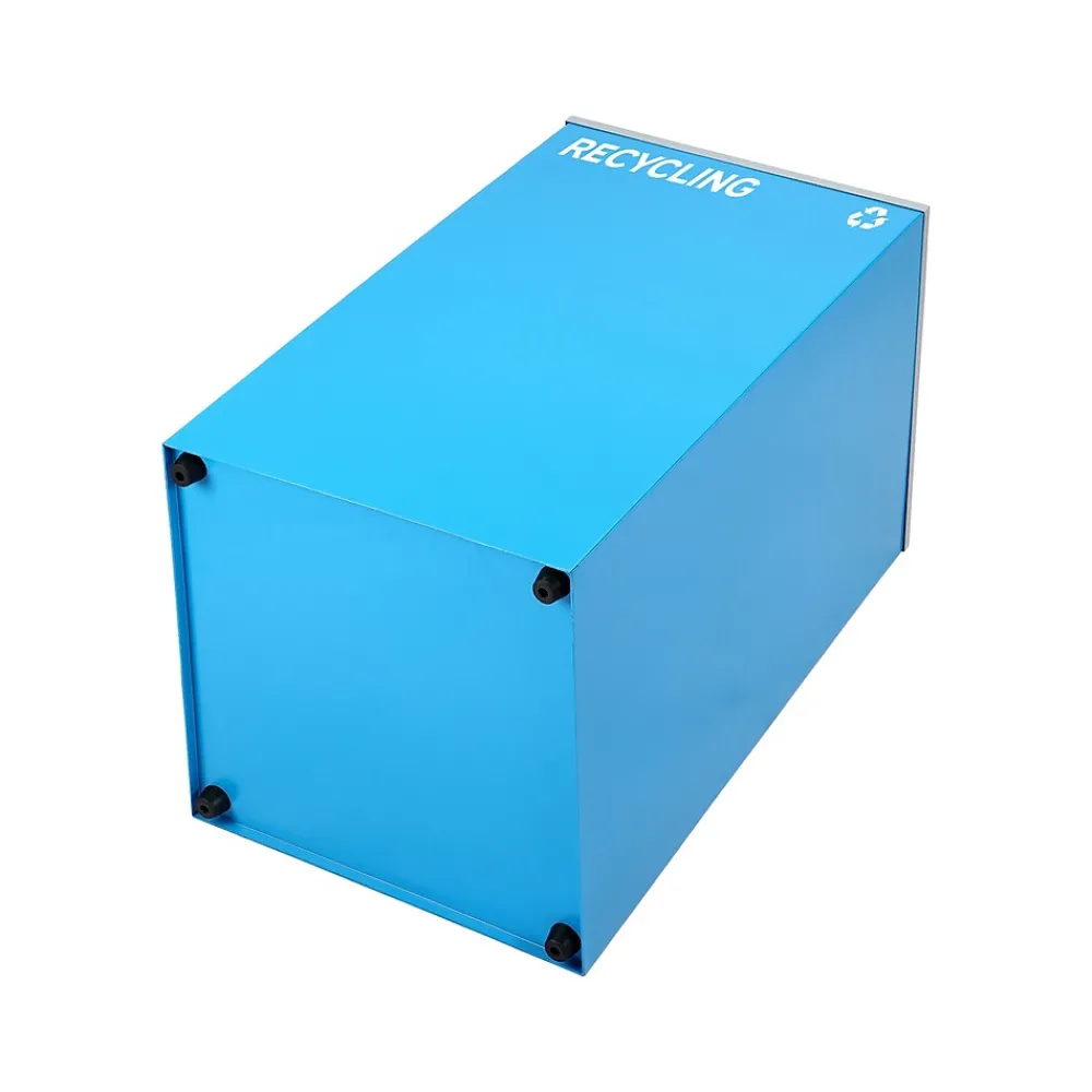 Single-Stream Recycling Station, 29 Gallon, Blue (4450-BLU-S-RE)<Alpine Industries New