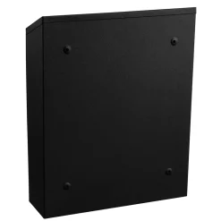 Stainless Steel Outdoor Cigarette Receptacle, 1 Gallon, Black (490-01-BLK)<Alpine Industries Discount