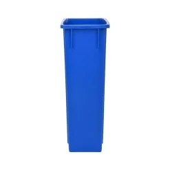 Trash Can with Slotted Lid, 23-Gallon, Blue, 2/Pack (ALP477-R-BLU-PKG1-2)<Alpine Industries Best