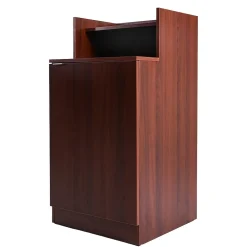 Trash Can, 32-Gallon, Mahogany (ALP476-DH-MA)<Alpine Industries Discount