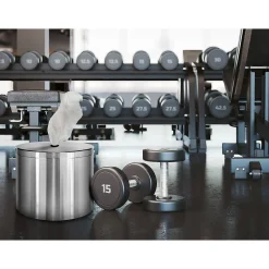 Universal Wall Mounted Wet Wipe Dispenser, Stainless Steel (4777-W)<Alpine Industries