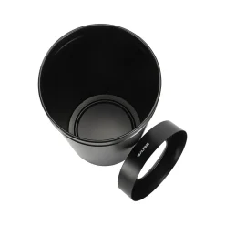 Alpine Stainless Steel Trash Can, 27-Gallon, Matte Black (ALP475-27-BLK)<Alpine Industries New