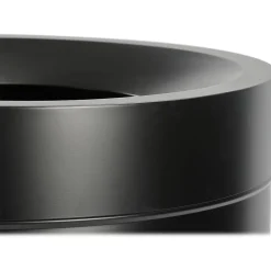 Alpine Stainless Steel Trash Can, 27-Gallon, Matte Black (ALP475-27-BLK)<Alpine Industries New