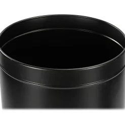 Alpine Stainless Steel Trash Can, 27-Gallon, Matte Black (ALP475-27-BLK)<Alpine Industries New