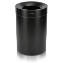 Alpine Stainless Steel Trash Can, 50-Gallon, Matte Black (ALP475-50-BLK)<Alpine Industries Hot
